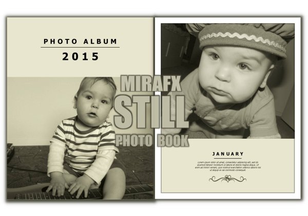 Photo album design